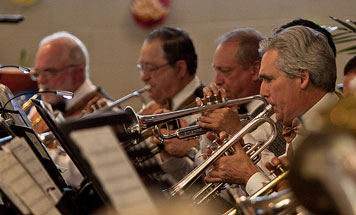 More of the trumpet section