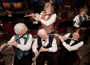 Flute section